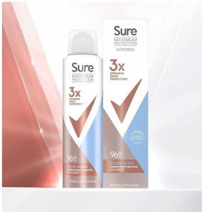 Sure 3x maximum protection anti-perspirant spray - Image 3